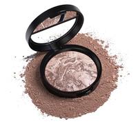 Gebackener Puder Blush - Pinsel erleichtert die Demi Matte Finish | aufzuhellen oder zu Gebackenes Fixierpuder | Konturierungspuder für ein frisches Aussehen