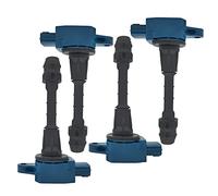 GEBANMR 22448-AX001 Lot de 4 bobines d'allumage de rechange pour Nissan Micra III (K12) 1.2 1.4 2003-2010 Note (E11, NE11) 1.4 2006-2012