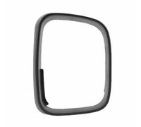 GEBBEM Cadre de Couverture de Rétroviseur D'aile de Porte pour Côté de Voiture Caddy 2004-2010 Multivan T5 2003-2009, Cadre de Rétroviseur Gauche/Droite, Couvercles de Remplacement Accessoires