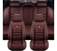 GEBBEM Housse Siege Voiture pour Citroen DS3/DS3 Racing/DS3 Cabrio/DS4/DS5/DS3 Crossback/DS 4S, Ensembles de Housses de Siège sur Mesure Protege Siege Voiture Interieur Accessoire,Coffe