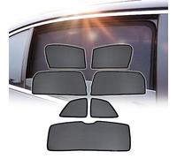 GEBBEM Pare Soleil Voiture pour Fenêtre Latérales, pour Nissan Terra D23 X-Terra 2018-2023 Rideau Pare-Soleil Avant Arrière, Bloquer Les Moustiques UV Aspiration Magnétique Filet Nylon