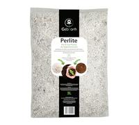 GebEarth® | Perlite pour Plantes 3L | Améliore Le Drainage de l'eau | Perlite expansée, idéale pour Les Plantes succulentes, Les orchidées, Les Carnivores et Autres Plantes sensibles à l'humidité