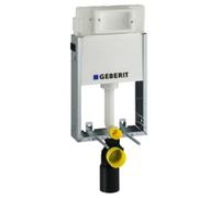 Geberit 110100001 Ensemble bâti-support Kombifix Basic + plaque de commande UP100 pour WC muraux 112 cm