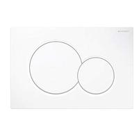 Geberit 115.770.11.5 pièce de remplacement de chasse d’eau Plaque de rinçage Blanc