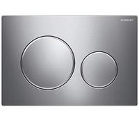 Plaque de déclenchement WC SIGMA 20 chromé mat GEBERIT 115882KN1