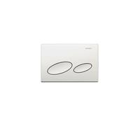 Geberit Kappa20 - Plaque de commande pour WC avec pour chasses d'eau à 2 volumes blanc / white