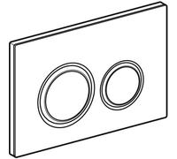 Geberit Plaque WC Sigma21 Métallique chrome recouvrement personnalisable