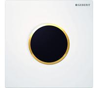 Geberit-116,025.KK.1 système de chasse Sigma10 électronique 230 V c.a. Blanc/Or/Blanc