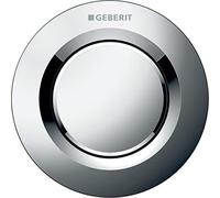 Geberit-116,041,21.1 Poussoir pneumatique à distance 01 fixé pour chasse simple pour Sigma 8 cm-Chromé brillant