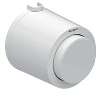 Déclenchement à distance Geberit type 01, pneumatique, pour rinçage simple touche, poussoir apparent