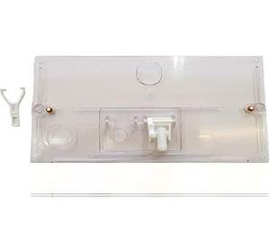 Geberit 123.001.11.1 Plaque de chasse pour réservoir WC extérieure avec tube