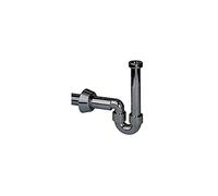 Geberit 151 courbé 108 1 Siphon extensible sortie d40 mm Chrome Brillant