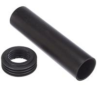 Geberit 152.434.16.1 - Manchette d’alimentation avec joint : diamètre 45 mm Noir