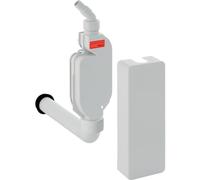Geberit piège à odeurs en saillie 152768111 Ø 40 mm, pour appareils avec couvercle, blanc