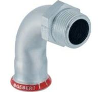 Geberit 20503 Mapress acier au carbone, coude de transition 90Gr