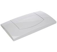 Geberit V12201 Plaque de déclenchement 200F 115.222.111, Blanche, Blanc