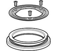 Geberit 241997001 pour écoulement de receveur de douche d90