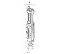 Geberit 243.320.00.1 Mécanisme double volume de chasse d’eau de rechange pour Geberit série 290