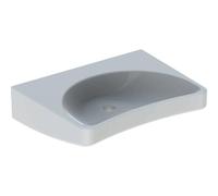 Geberit 300 Comfort Paracelsus Lavabo ergonomique 64x49cm sans trou de robinet ni trop-plein KeraTect Blanc s8309600001g