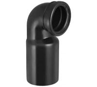 Geberit 367.792.16.1 PE Courbe pour pot suspendu, 110 Mm, Standard