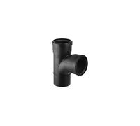 Geberit Branche courbée Silent PP 390555141 DN 100/100, 87,5° avec rayon intérieur