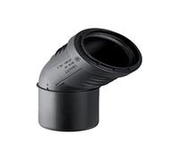 Geberit 390422141 Silent-PP Coude avec manchon 45° DN 90