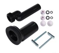 Geberit 405.116.00.1 Kit joint de vidange mural en ABS résistant aux chocs avec flexibilité de 90 mm et 45 mm