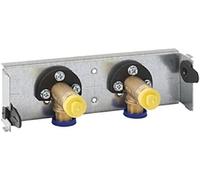 Geberit 461741001 GIS Plaque de Robinetterie 100 mm pour raccorder des robinetteries apparentes