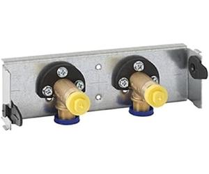Geberit 461741001 GIS Plaque de Robinetterie 100 mm pour raccorder des robinetteries apparentes