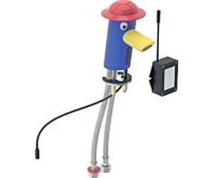 Geberit 4Bambini mitigeur lavabo 577650000 batterie 6V, tricolore, matériau sans plomb