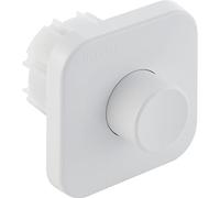 Bouton poussoir - GEBERIT - Manuel pneumatique - Blanc alpin - A encastrer - 8 A