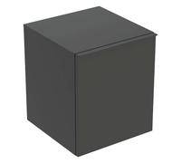 Geberit Acanto armoire latérale, 1 tiroir et 1 tiroir intérieur, 452x520x475mm, 503.010.JK.1, Couleur: Corps et façade : lave / mat, Poignée : lave / mat