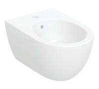 Geberit Acanto bidet mural, forme fermÃ©e, pour robinetterie monotrou, 502.825., Coloris: blanc - 502.825.00.1