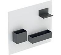 Geberit Acanto kit paroi magnétique 500649, 499x388x75mm, 500.649.01.2, Couleur: Blanc