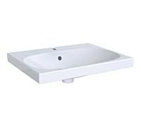 Geberit Acanto lavabo 500620012 60 x 48,2 cm, avec trou pour robinetterie, avec trop-plein, blanc