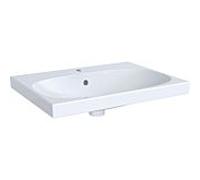 Geberit Acanto lavabo 500621018 65 x 48,2 cm, avec trou pour robinetterie, avec trop-plein, blanc KeraTect
