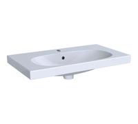 Geberit Acanto lavabo compact avec trou de robinet avec trop-plein 75x42.2x16.8cm blanc 500632012 500.632.01.2