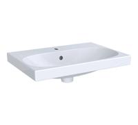 Geberit Acanto lavabo 500631012 60 x 42,2 cm, avec trou pour robinetterie, avec trop-plein, saillie raccourcie, blanc