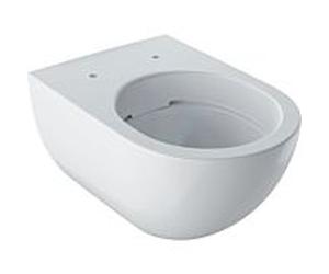 Geberit Acanto lavage mural WC 500600018 4,5 l, fermé, sans rebord, blanc KeraTect