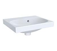 Geberit Acanto lave-mains , 45x38cm 504636011 sans trou pour robinet, avec trop-plein, blanc