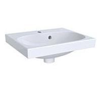 Geberit Acanto lave-mains 500636018 45x38cm, avec trou pour robinetterie, avec trop-plein, blanc KeraTect
