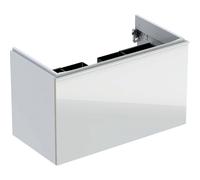 Geberit Acanto meuble sous-lavabo avec 1 tiroir 89x53.5x47.5 cm avec poignée avec siphon blanc 500612012