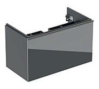 Geberit Acanto meuble sous-vasque 500612JK2 89x53,5x47,6 cm, lave en verre - lave mat