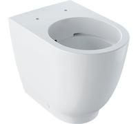 Geberit Acanto à poser au sol WC 500602012 4,5 l, surélevé, à fleur de mur, fermé, sans rebord, blanc
