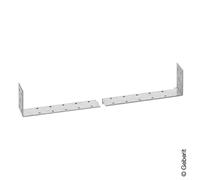 Geberit Angle pour support en métal avec écartement de 50 - 57,5 cm, 111869001,