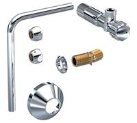 Geberit Aquaclean kit de raccordement d'eau pour WC Mera sur pied chromé 147.046.00.1