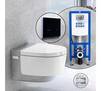Geberit AquaClean Mera Classic Pack complet WC japonais et bâti-support neeos,, 146200211+16746BM#SET, Classic