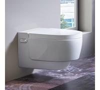 Geberit AquaClean Mera WC japonais suspendu avec TurboFlush, avec abattant WC, 146200111,