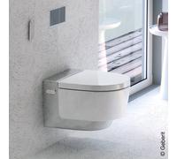 Geberit AquaClean Mera WC japonais suspendu avec TurboFlush, avec abattant WC, 146200211,