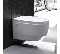 Geberit AquaClean Mera WC japonais suspendu avec TurboFlush, avec abattant WC, 146210111,